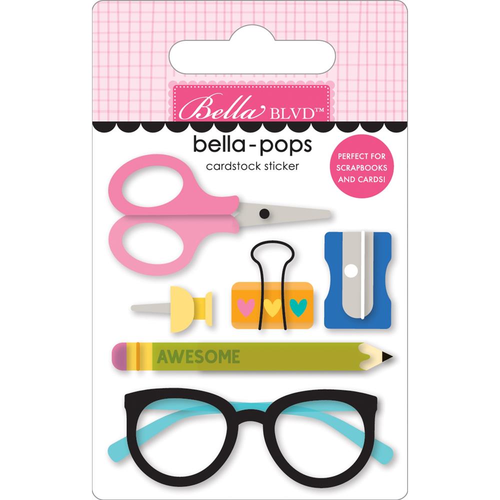 Bella Boulevard Desk Notes Bella Pops Dimensional Stickers