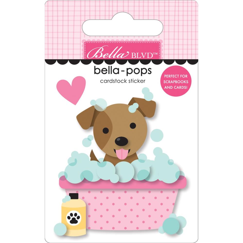 Bella Boulevard Pampered Pooch Bella Pops Dimensional Sticker