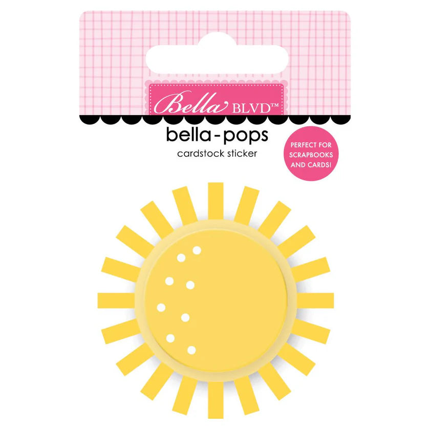 Bella Boulevard Sunny Bella Pops Dimensional Sticker