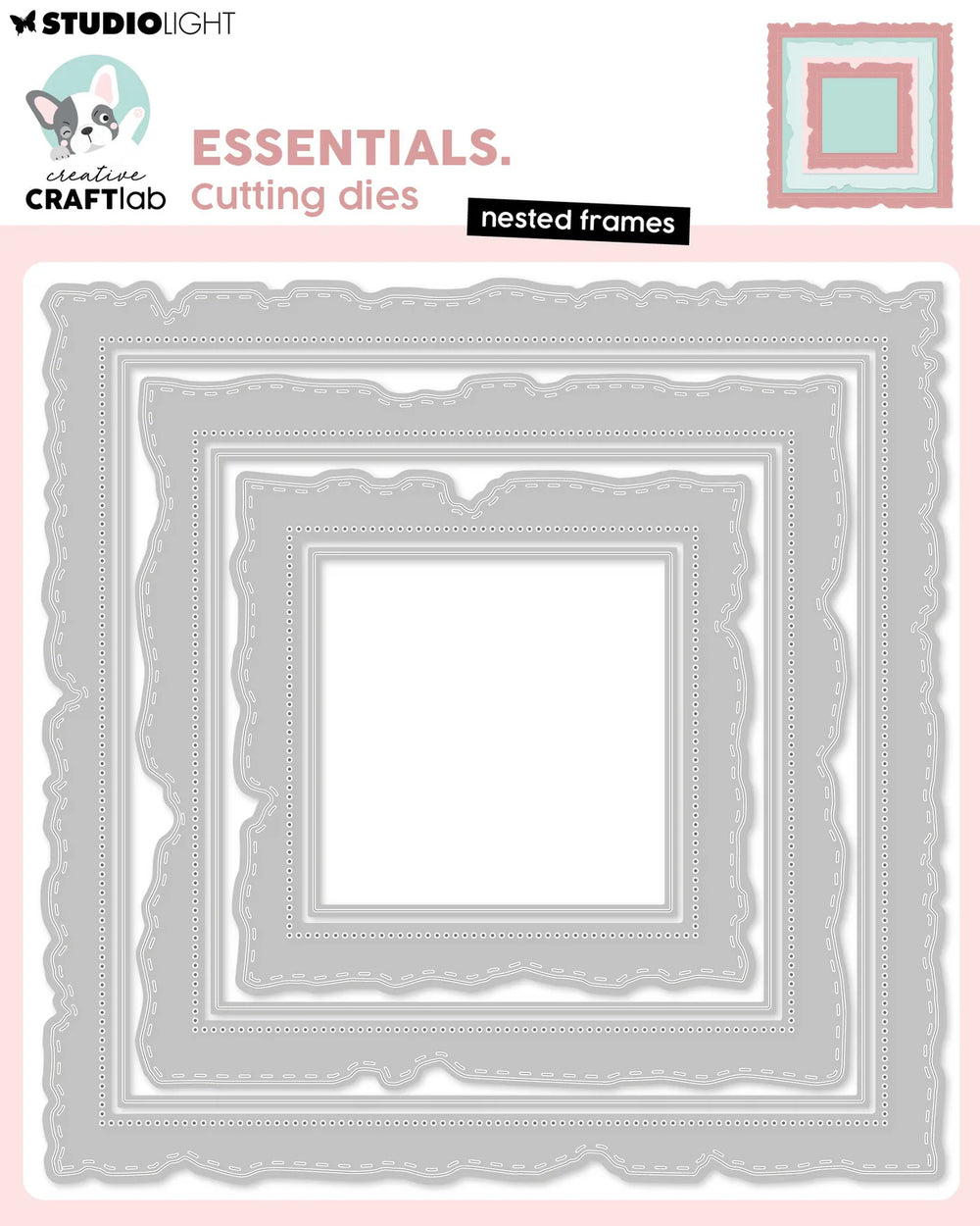Nested Frames Essentials Cutting Dies