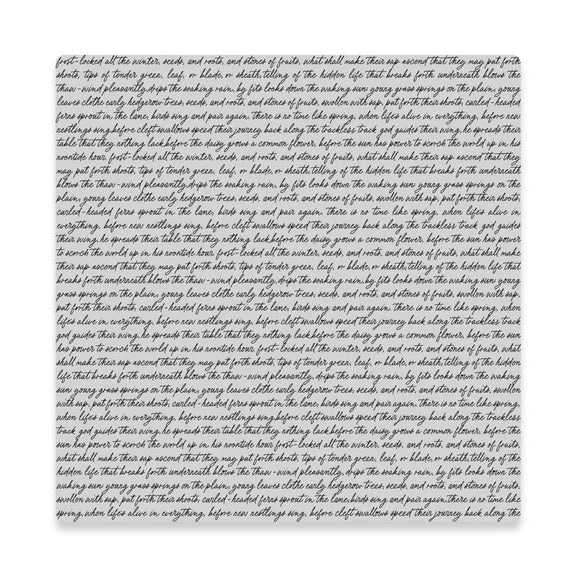 Hero Arts Birdsong Script Cling Stamp – Starry Night Creations