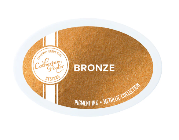 Catherine Pooler Bronze Metallic Ink Pad for card making