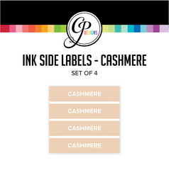 Cashmere Ink Pad Side Label