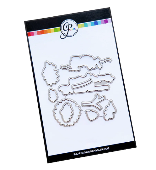 Catherine Pooler Daisy Days Die set for card making coordinates with Daisy Days Floral Stamp set