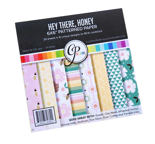 Hey There, Honey 6"x6" Patterned Paper