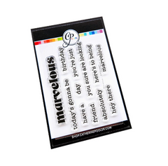 Hey There Marvelous Stamp Set