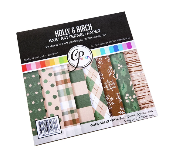 Holly & Birch 6x6 Patterned Paper