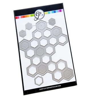 Catherine Pooler Honeycomb Background Dies for Card Making