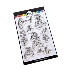 Inside Out Friends Sentiments Stamp Set