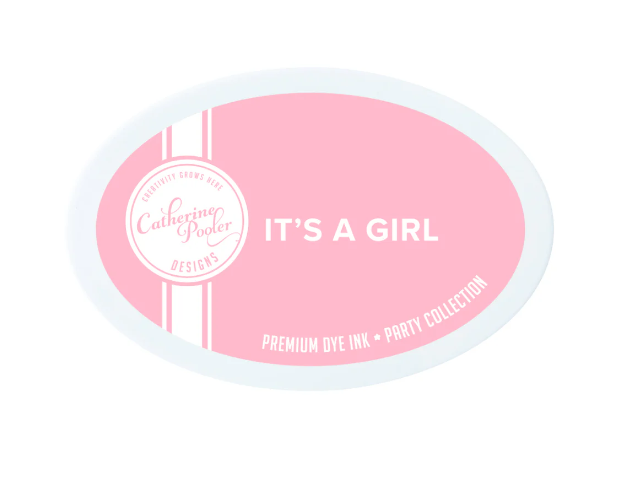 It's a Girl Premium Dye Ink Pad - Party Collection
