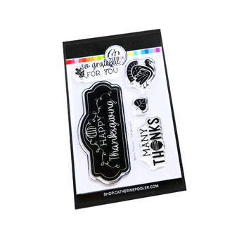 Catherine Pooler Many Thanks Stamp Set