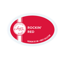 Rockin' Red Premium Dye Ink Pad - Party Collection