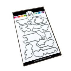 Cheers to You Sentiments Die Set