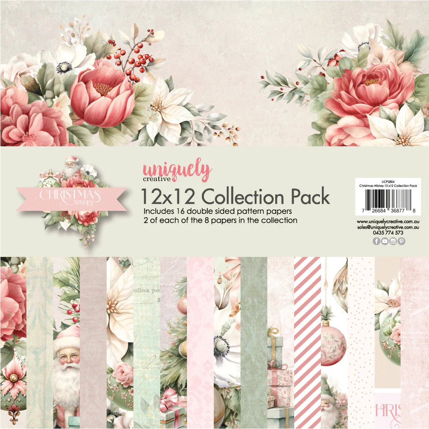 Christmas Wishes 12x12 Collection Kit from Uniquely Creative