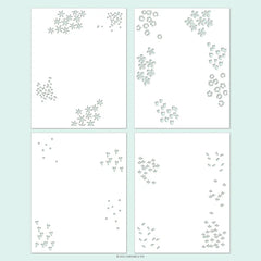 Around the Garden Stencil Pack