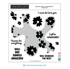 Artisan Petals Turnabout Stamp Set