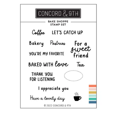 Bake Shoppe Stamp Set