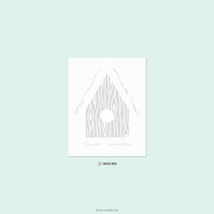 Birdhouse Blossoms Embossing Folder