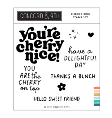 Concord & 9th Cherry Nice Stamp Set