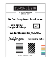 Fashion Shoppe Stamp Set
