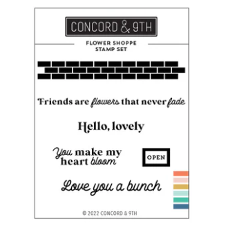 Flower Shoppe Stamp Set
