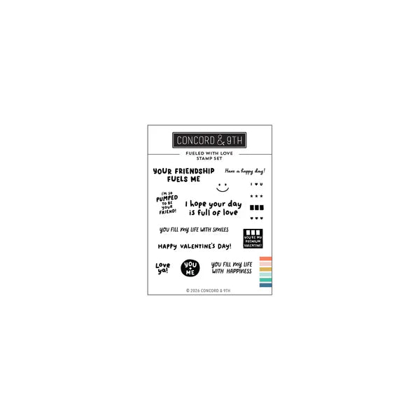 Fueled with Love Stamp Set