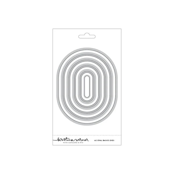 A2 Oval Basics Dies