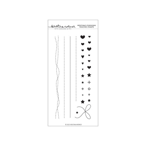 Kristina's Finishing Touches Stamp Set