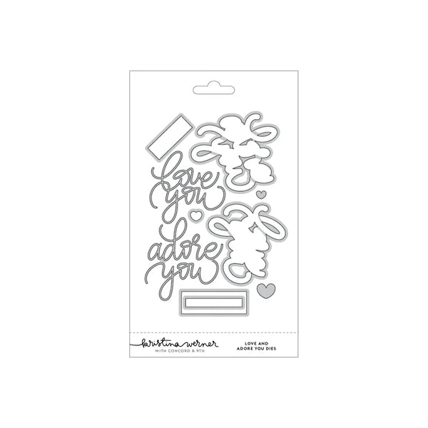 Love and Adore You Coordinating Die Set
