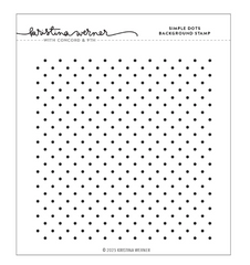 Simple Dots Background Stamp