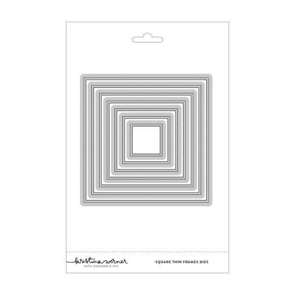 Square Thin Frames Dies