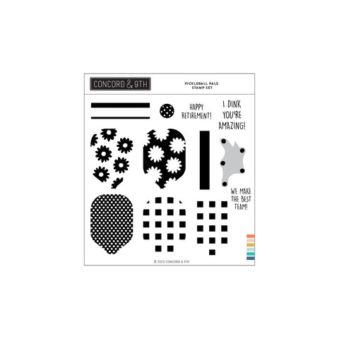 Pickleball Pals Stamp Set
