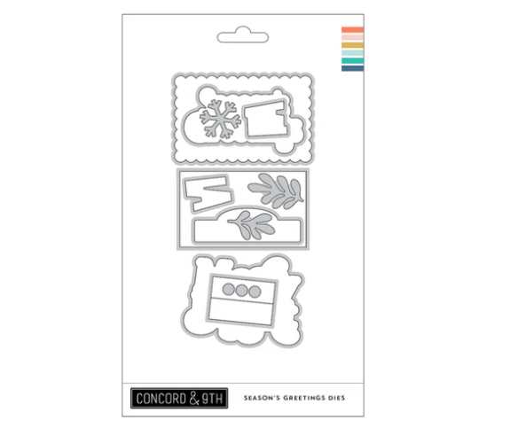 Concord & 9th Season's Greetings Coordinating Dies