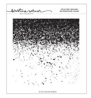 Concord & 9th Splatter Texture Background Stamp