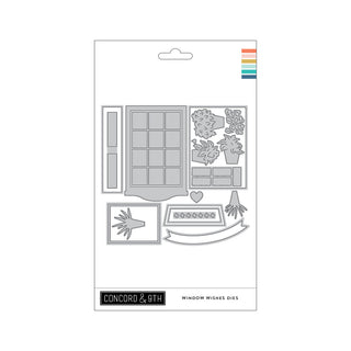 Concord & 9th Window Wishes Dies for card making