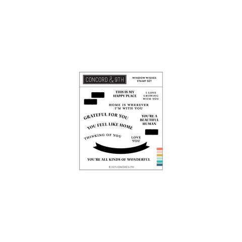 Window Wishes Stamp Set