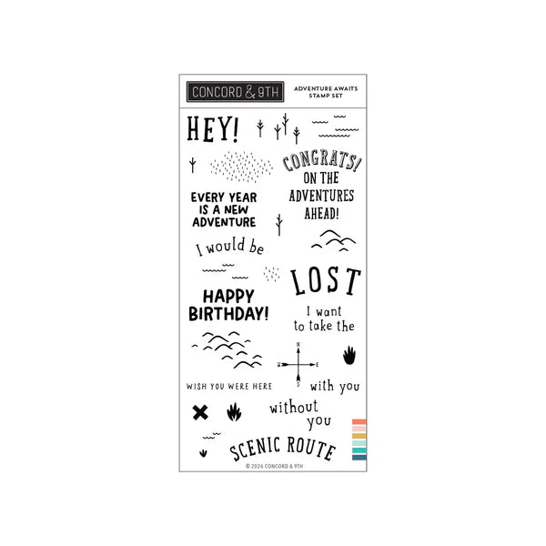 Adventure Awaits Stamp Set