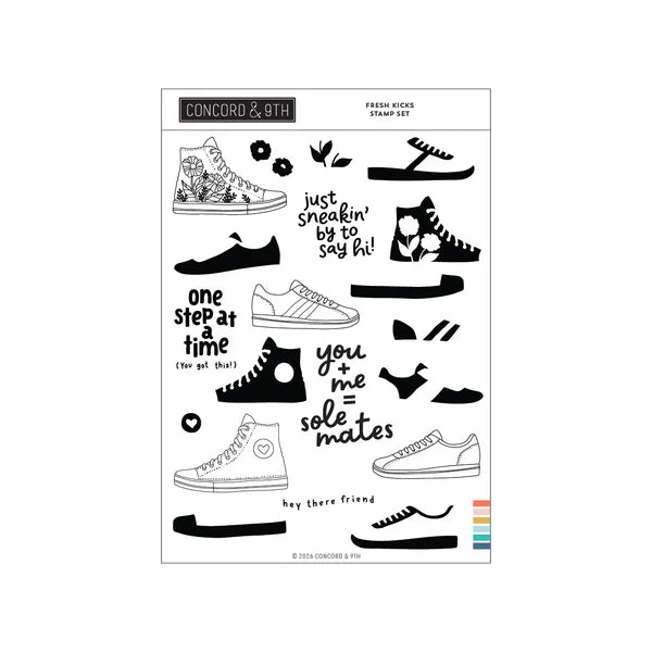 Fresh Kicks Stamp Set