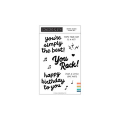 Retro Radio Stamp Set