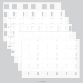 Concord & th Kristina Werner Plaid Perfection Layered Stencil Set