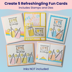 Serving Love Card Kit with Stamp & Die Set