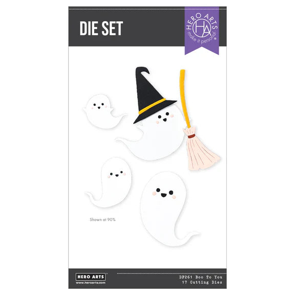 Boo to You Etched Dies