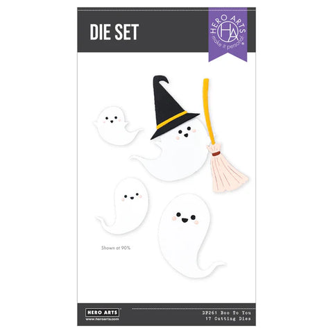 Boo to You Etched Dies