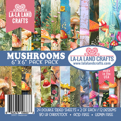 Mushrooms 6x6 Paper Pack