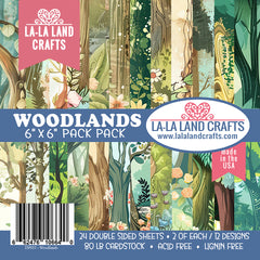 Woodlands 6x6 Paper Pack
