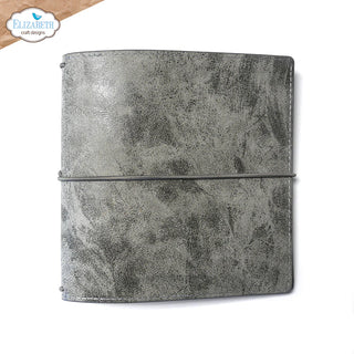 Elizabeth Craft Stonewashed Grey Square XL Art Journal Specials