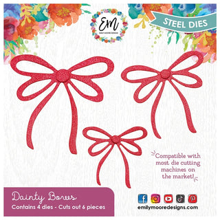 Emily Moore Dainty Bow Dies