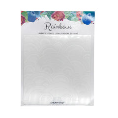 Rainbows Layered Stencil