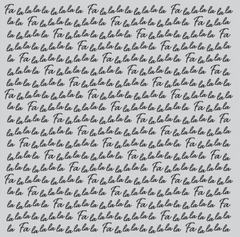 Falala Bold Prints Red Rubber Stamp