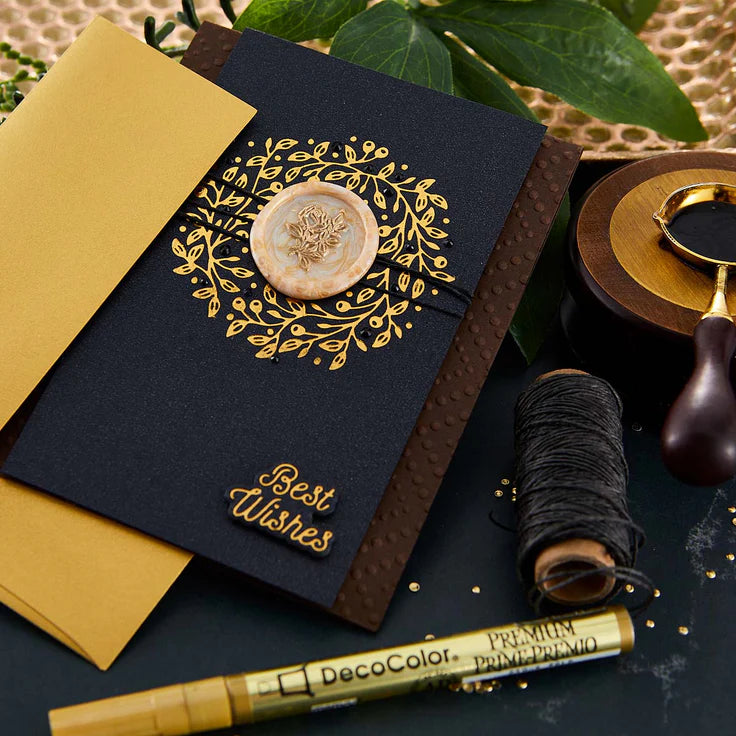 Color Essentials Cardstock - Brushed Black